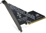 PCIe to Oculink SFF-8612 Adapter SFF-8611 External Graphics Card for GPU Dock, eGPU, NVMe SSD (PCIe x16 to Oculink) 4 Ports