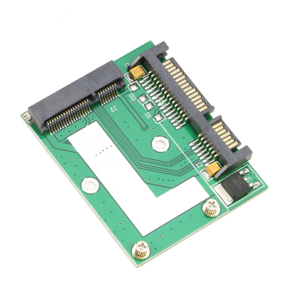 RIITOP mSATA to SATA Adapter mSATA to inch SATA 7+15 22 Pin Conver