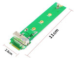 M.2 NGFF PCI-E To 16+12 pin Adapter for Apple MacBook Air 2013 2014 2015  A1465 A1466 SSD