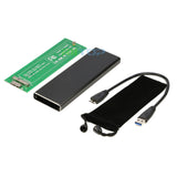 USB 3.0 SSD Enclosure For 2012 Apple Macbook Air A1465 A1466 SSD To External USB Converter Adapter [AP12TU3-EC]