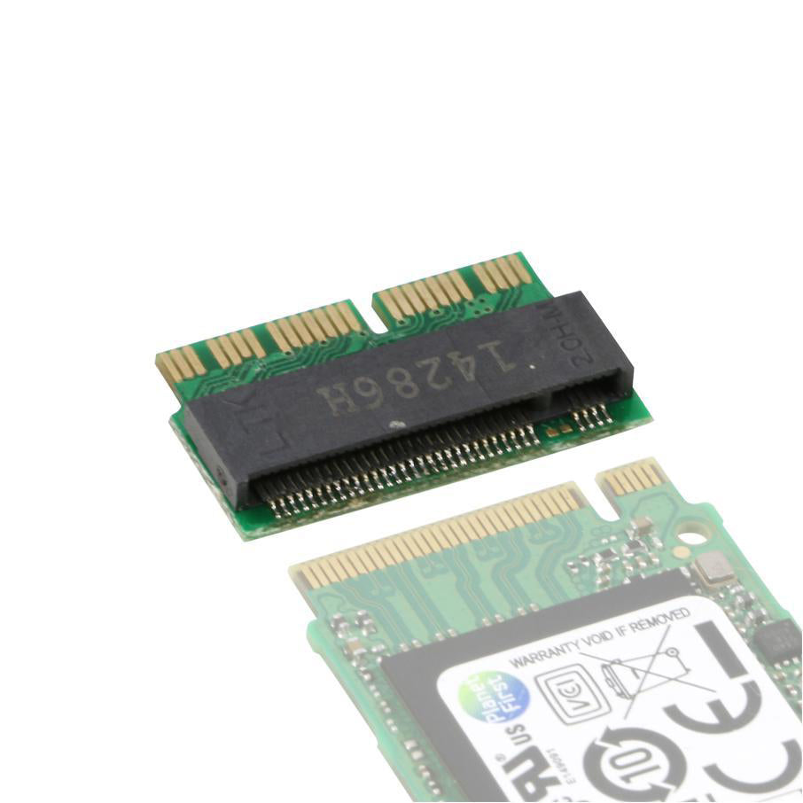 NGFF M.2 (B+M Key) SSD to 7+17 pin Adapter For A1465 A1466 Macbook