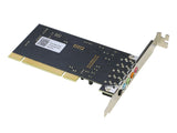 PCI Audio Digital Sound Card 5.1 Channels CMI8738 Chipset for Desktop PC Computer PCI Slot