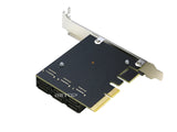 PCIe SATA Card 6 Ports, RIITOP PCI-e Express x4 to SATA 3.0 Expansion Controller Card Adapter with Low Profile Bracket