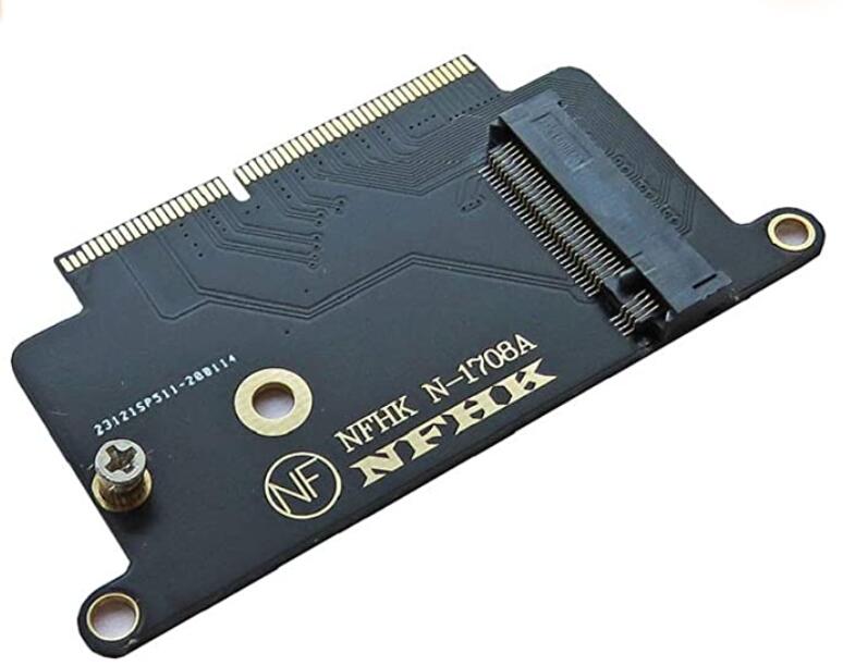 NVMe SSD to 2016 2017 MacBook Pro A1708 SSD Converter Card