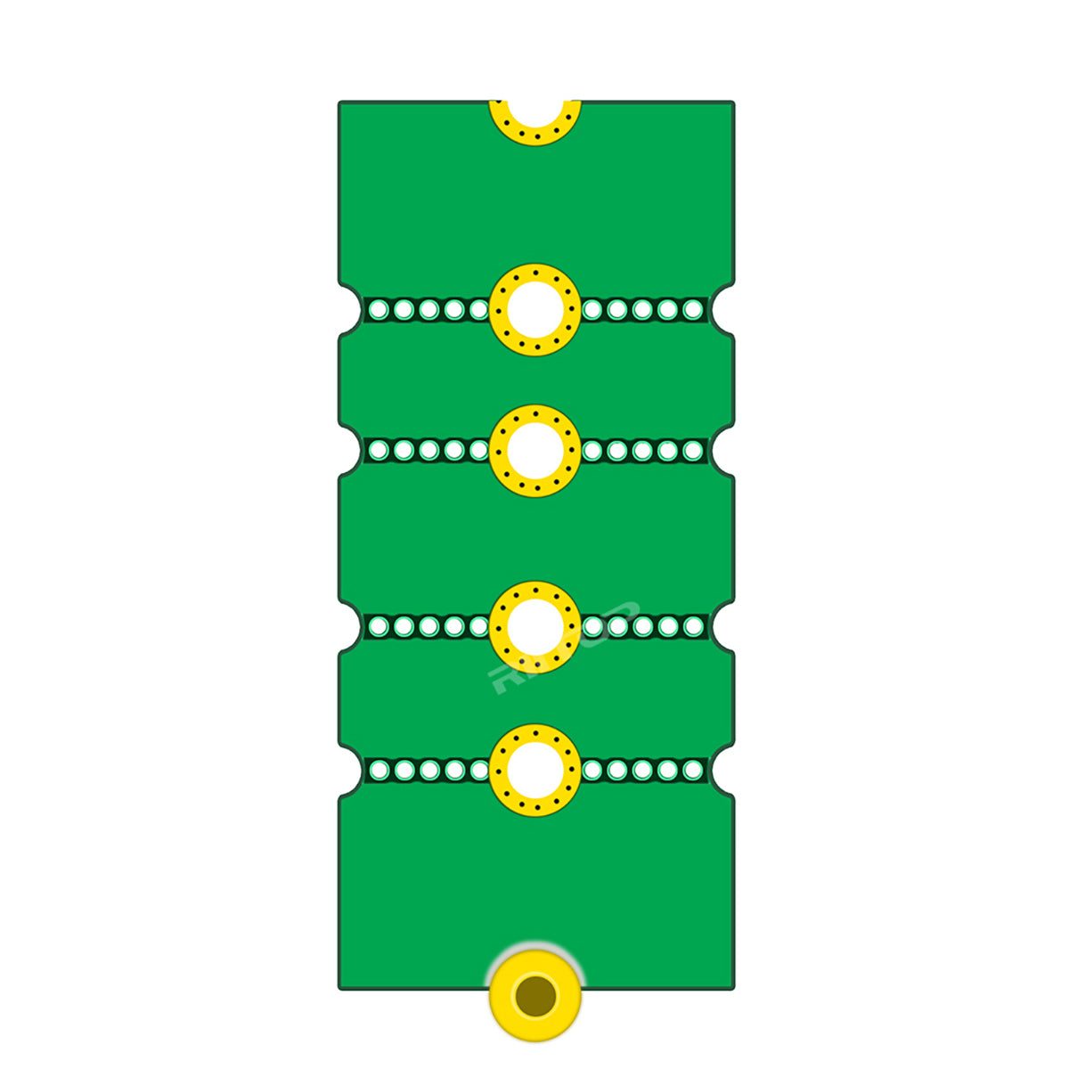 RIITOP NVMe NGFF M.2 2230 to 2242 Adapter, 2230 to 2280 Adapter, 2230 to 2260 Extender, Support 2240 to 2280, 2260 to 2280 M.2 Adapter Change to Long Size SSD