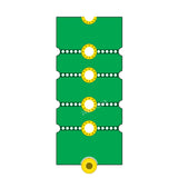 RIITOP NVMe NGFF M.2 2230 to 2242 Adapter, 2230 to 2280 Adapter, 2230 to 2260 Extender, Support 2240 to 2280, 2260 to 2280 M.2 Adapter Change to Long Size SSD