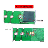 RIITOP NVMe NGFF M.2 2230 to 2242 Adapter, 2230 to 2280 Adapter, 2230 to 2260 Extender, Support 2240 to 2280, 2260 to 2280 M.2 Adapter Change to Long Size SSD