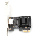 RIITOP 5Gb PCIe Network Card, PCIe Ethernet Card with Extra Low-Profile, PCI Express Network Adapter for PC Windows 11/10 & Windows Server 2022 ONLY, PCIe to 5 Gigabit NIC Card