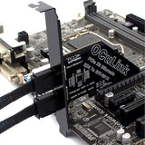 PCIe 4.0 x8 128Gbps to OCuLink SFF-8612 SFF-8611 Adapter External Graphics Card for GPU Dock, eGPU, NVMe SSD