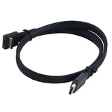 Oculink Cable PCIe 4.0 SFF-8611 4i Male to Male Cable for Oculink eGPU onexGPU Mini PC SSD, 1.6 feet (50 cm) - Right Angle