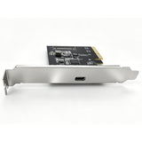 USB 3.2 Gen 2x2 Type-C PCIe Card 20Gbps, USB-C PCI Express 3.0 x4 Adapter, Data Transfer Only, Support Windows/macOS/Linux