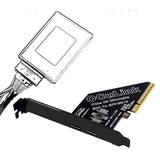 PCIe 4.0 x8 128Gbps to OCuLink SFF-8612 SFF-8611 Adapter External Graphics Card for GPU Dock, eGPU, NVMe SSD