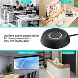 PC Power Button, Desktop Power Button PC External Power Switch ON Off LED PC Power Supply Button SW Extension for Computer Motherboard 6FT