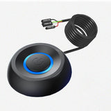 PC Power Button, Desktop Power Button PC External Power Switch ON Off LED PC Power Supply Button SW Extension for Computer Motherboard 6FT