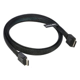 Oculink Cable [3.3ft], PCIe 4.0 SF-8611 to SF-8611 4i Flat OCuLink Cord for Oculink eGPU onexGPU