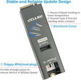 NVMe to USB Type-E Internal Connector [20Gbps], M.2 (M Key) PCIe 4.0 NVMe to USB-C 3.2 Gen2×2 Type-E Header