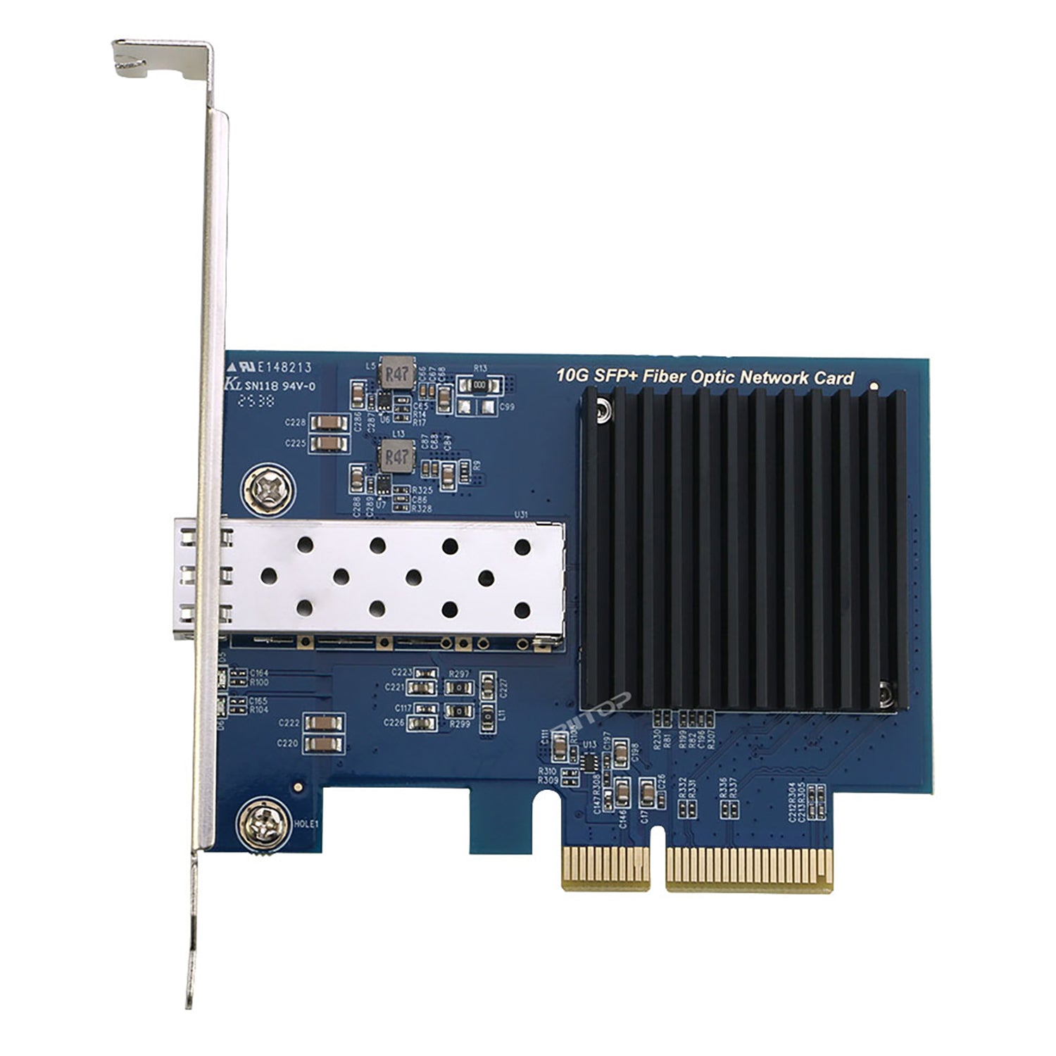 10Gb PCI-E x4 NIC Network Card, Single SFP+ Port, with Realtek 