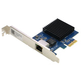 10GB PCIe Network Card RJ45, RIITOP PCI-e X1 to 10 Gigabit Ethernet Adapter, Supports Windows 11/10/8.1/8/7, Servers 2019/2016/2012 R2, and Linux