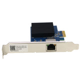 10GB PCIe Network Card RJ45, RIITOP PCI-e X1 to 10 Gigabit Ethernet Adapter, Supports Windows 11/10/8.1/8/7, Servers 2019/2016/2012 R2, and Linux