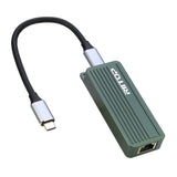 RIITOP USB C to 10Gb Ethernet Adapter, 10Gb Type C to Ethernet Adapter, Compatible with USB4 & Thunderbolt 5/4/3