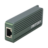 RIITOP USB C to 10Gb Ethernet Adapter, 10Gb Type C to Ethernet Adapter, Compatible with USB4 & Thunderbolt 5/4/3