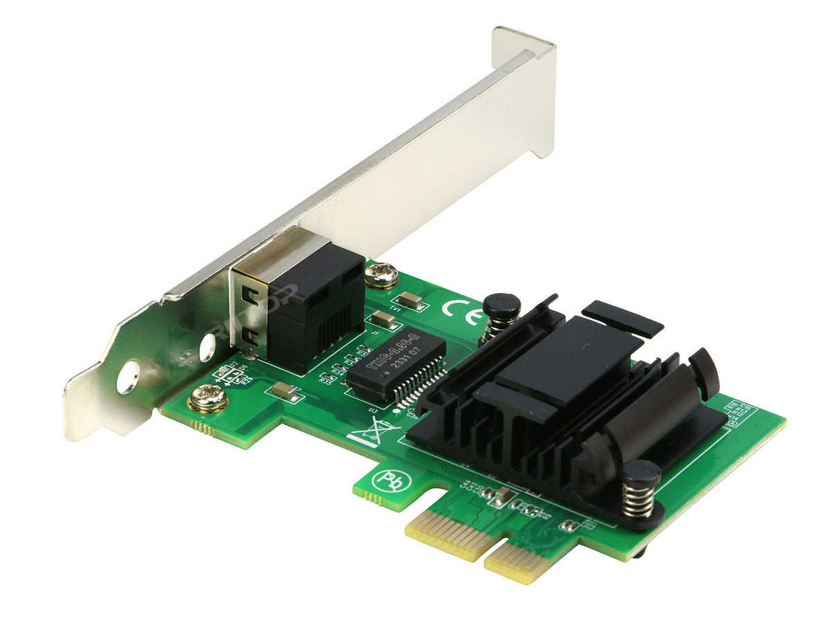 2.5Gb PCIe Network Adapter Intel i225, 2500/1000/100Mbps Gigabit Ether ...