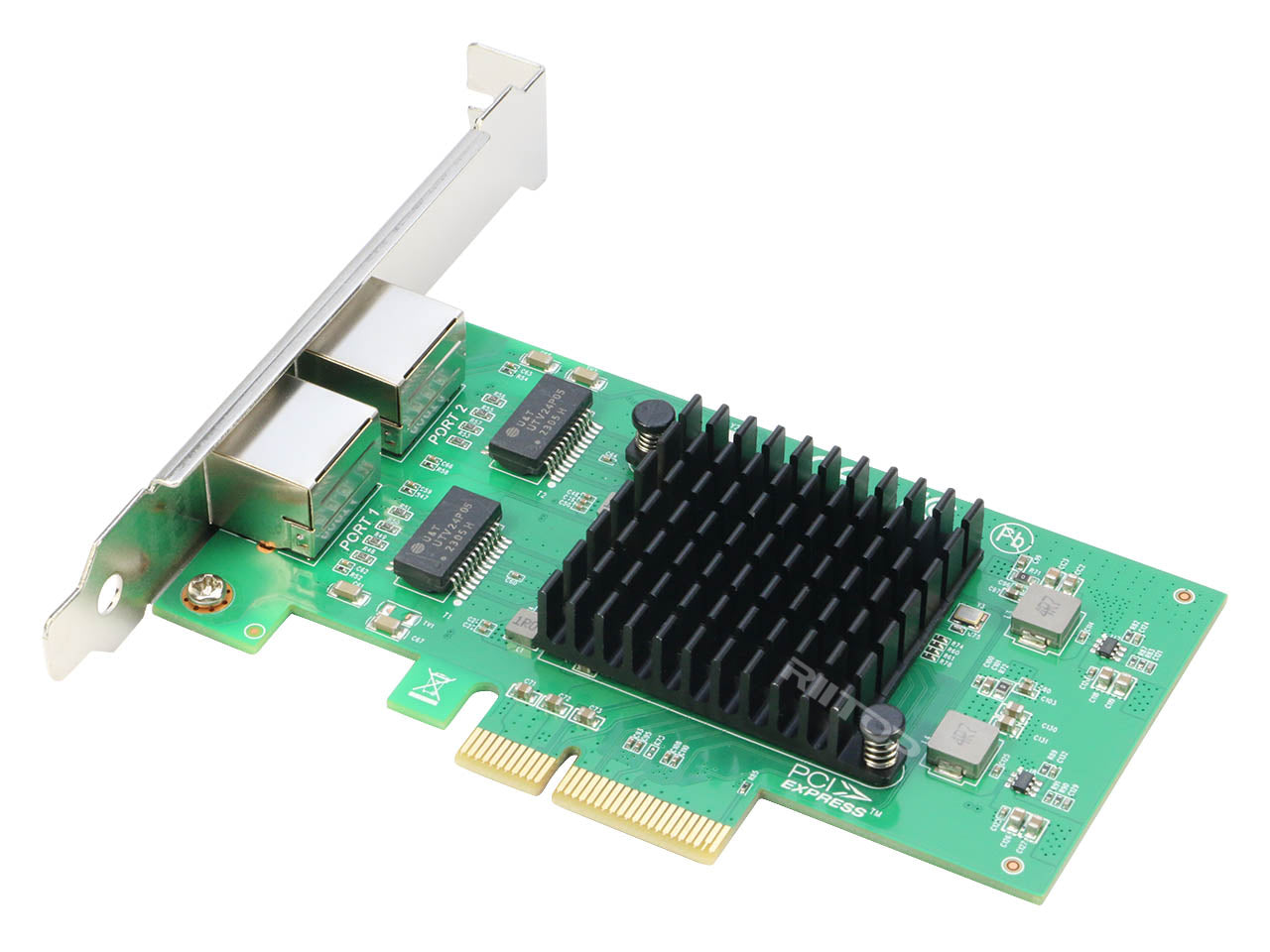 Scheda Di Rete PCIe Dual Gigabit Ethernet 2.5G - 2 Porte RJ45, Chipset Intel I225-V - Foto 9