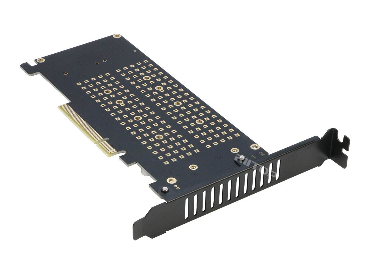 Hyper Adapter Dual 2X NVME M Key M.2 to PCIE Express 3.0 Gen3 X8 X16 RAID Card VROC ...