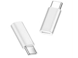 RIITOP USB C to Lightning Adapter for iPhone 15/15 Pro/15 Pro Max/15 Plus,for iPad Air,Support Charging&Data Transfer,USB Type C Charger Connector Adapter,Not for Audio/OTG-Silver [2 Pack]