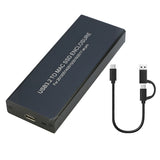 IITOP MacBook SSD Enclosure, 12+16 PIN AHCI SSD to Type-C Adapter, USB3.2 GEN2x2 20Gbps, for 2013-2017 MacBook Pro Retina/Air/Mac Mini/Pro Apple Flash SSD