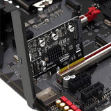 PCI-e USB C Expansion Card Adapter 20Gbps, RIITOP PCI-e Express 4X to USB 3.2 Gen2 Type-C 20Gbps Card Adapter for Desktop PC,with Low Profile Bracket