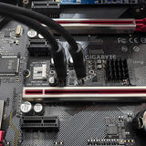 Dual Port 10Gbps Type-E USB 3.1 Front Panel Socket to NVME M-Key M.2 Express Card Adapter for Motherboard, RIITOP Type-E to NVMe Adapter 10Gbps