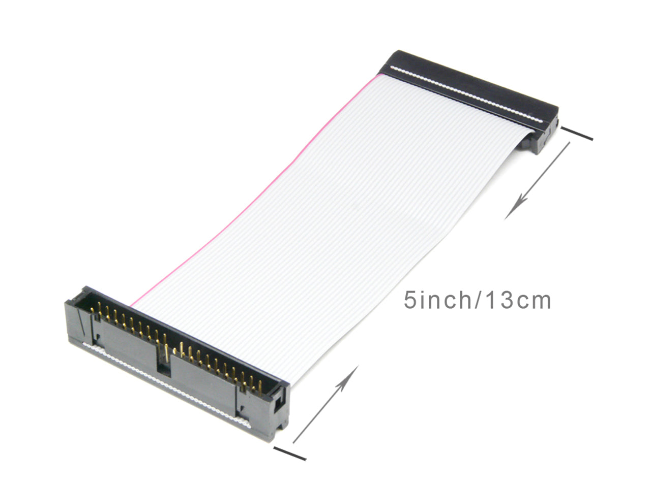 IDE Extension Cable Male to Female - RIITOP 40 PIN IDE Ribbon Cord For