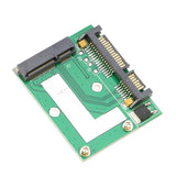 RIITOP mSATA to SATA Adapter mSATA to 2.5 inch SATA 7+15 22 Pin Converter Adapter Card Module Board (50x30mm mSATA SSD compatible) [MSTS-MN]