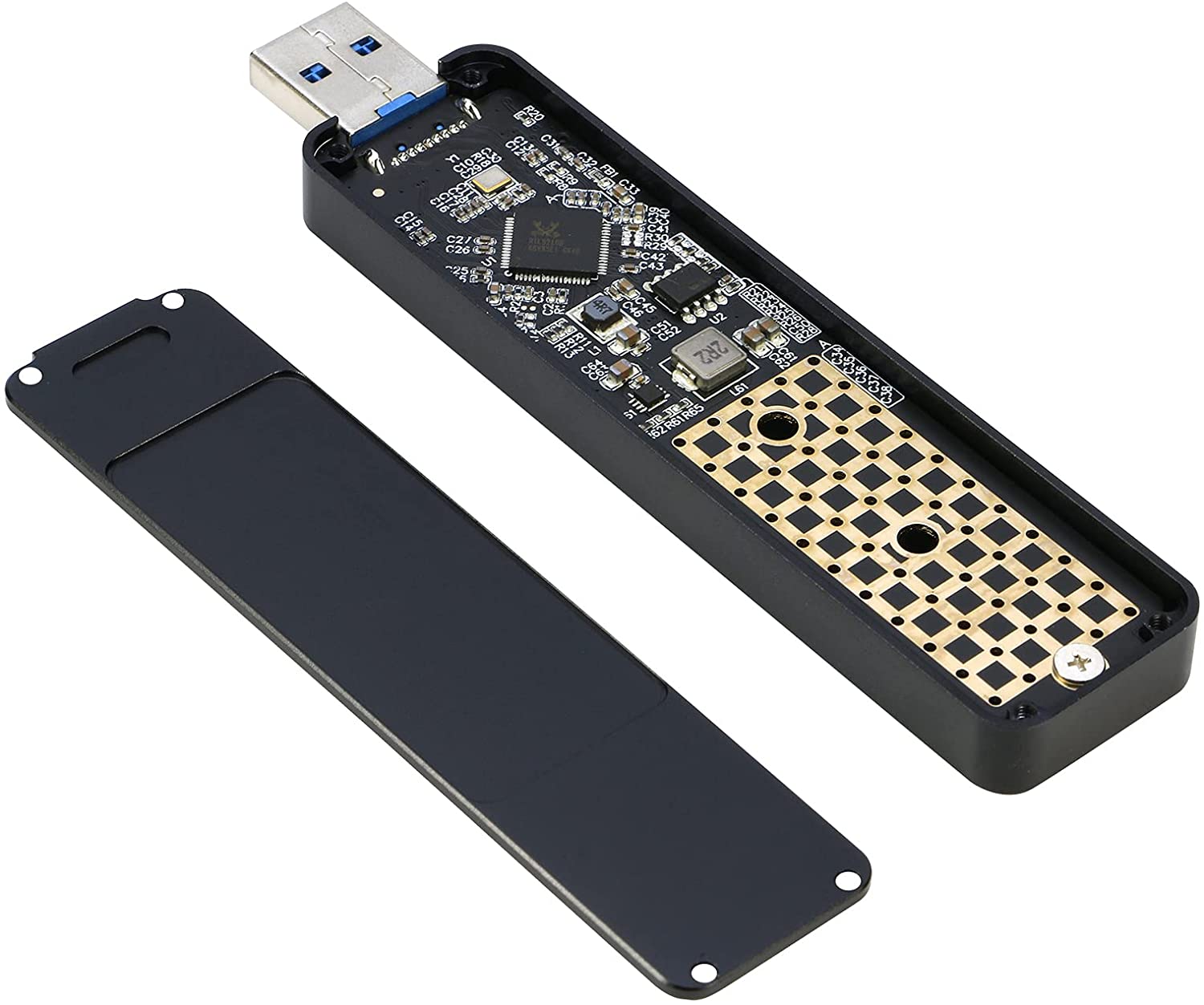 Adaptateur M.2 SSD SATA/NVMe vers USB 3.1, B M Key/M Key M2 vers USB 3.1, carte Riser SSD, boîtier externe, adaptateur de boîtier de disque dur 7 Adaptateur M.2 SSD SATA/NVMe vers USB 3.1, B M Key/M Key M2 vers USB 3.1, carte Riser SSD, boîtier externe, adaptateur de boîtier de disque dur 7