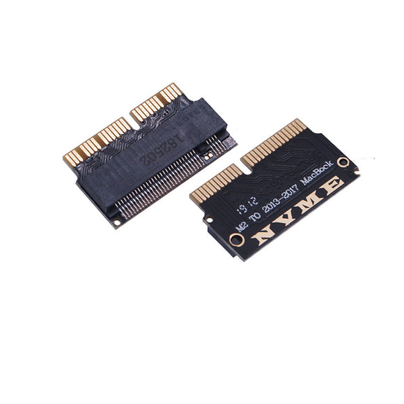 RIITOP M.2 PCI-e SSD Adapter Card for MACBOOK Air 2013 2014 2015 A1465 A1466 Pro A1398 A1502 A1419 MD711 MD712 to NGFF (M Key) AHCI M.2 [AP13TM2-B]