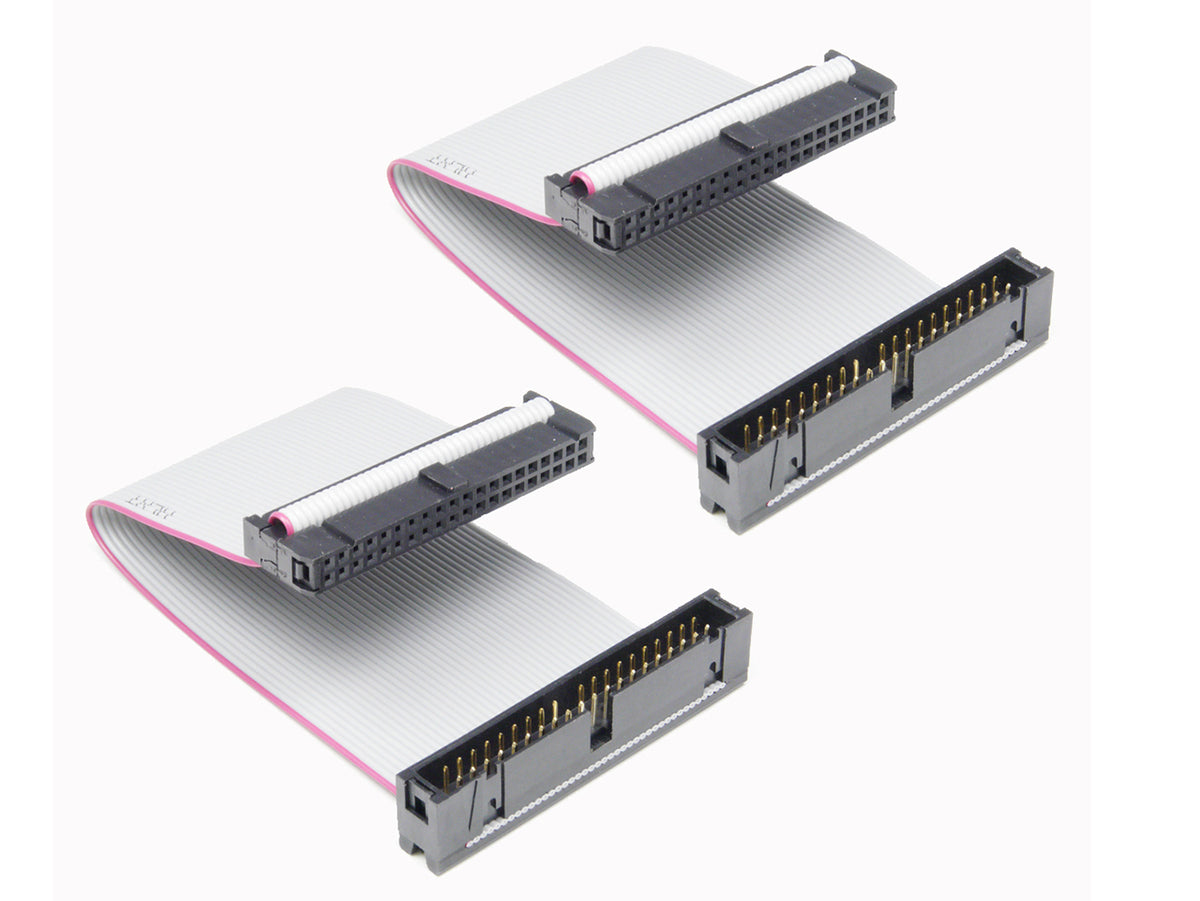 IDE Extension Cable Male to Female - RIITOP 40 PIN IDE Ribbon Cord For