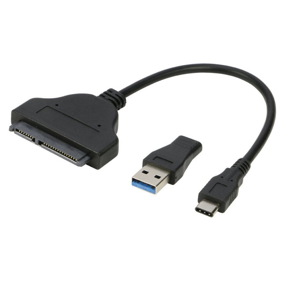 RIITOP USB-C to SATA Converter USB 3.1 Type-C Adapter Cable for 2.5