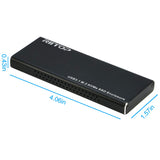 RIITOP M.2 NVMe to USB C Enclosure External USB 3.1 to PCI-e (M Key) NVMe 2280 SSD Adapter Reader [NVME2C-SL]