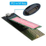RIITOP M.2 NVMe to USB C Enclosure External USB 3.1 to PCI-e (M Key) NVMe 2280 SSD Adapter Reader [NVME2C-SL]