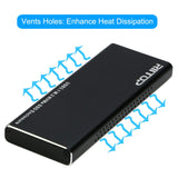 RIITOP M.2 NVMe to USB C Enclosure External USB 3.1 to PCI-e (M Key) NVMe 2280 SSD Adapter Reader [NVME2C-SL]