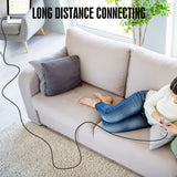 USB C to USB C PD Charging Cable 15Ft, Support 100W 20V 5A, RIITOP USB Type C Gen2 10Gbps Cable SuperSpeed 10Gbps with eMarker Chipset Compatible with Oculus Quest, Oculus Link Cable