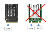 NVMe Extension Cable PCIe M.2 NVMe SSD Riser Adapter Supports PCIE 3.0 x4 Full Speed 32Gbps 7.8inch(20cm) [NVME-EXT20CM]