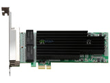 PCI-e to Quad Ethernet Card PCI Express to 4 Ports 1000M Gigabit LAN Adapter Controller [PCIE1000M-4P]