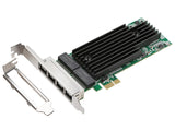 PCI-e to Quad Ethernet Card PCI Express to 4 Ports 1000M Gigabit LAN Adapter Controller [PCIE1000M-4P]