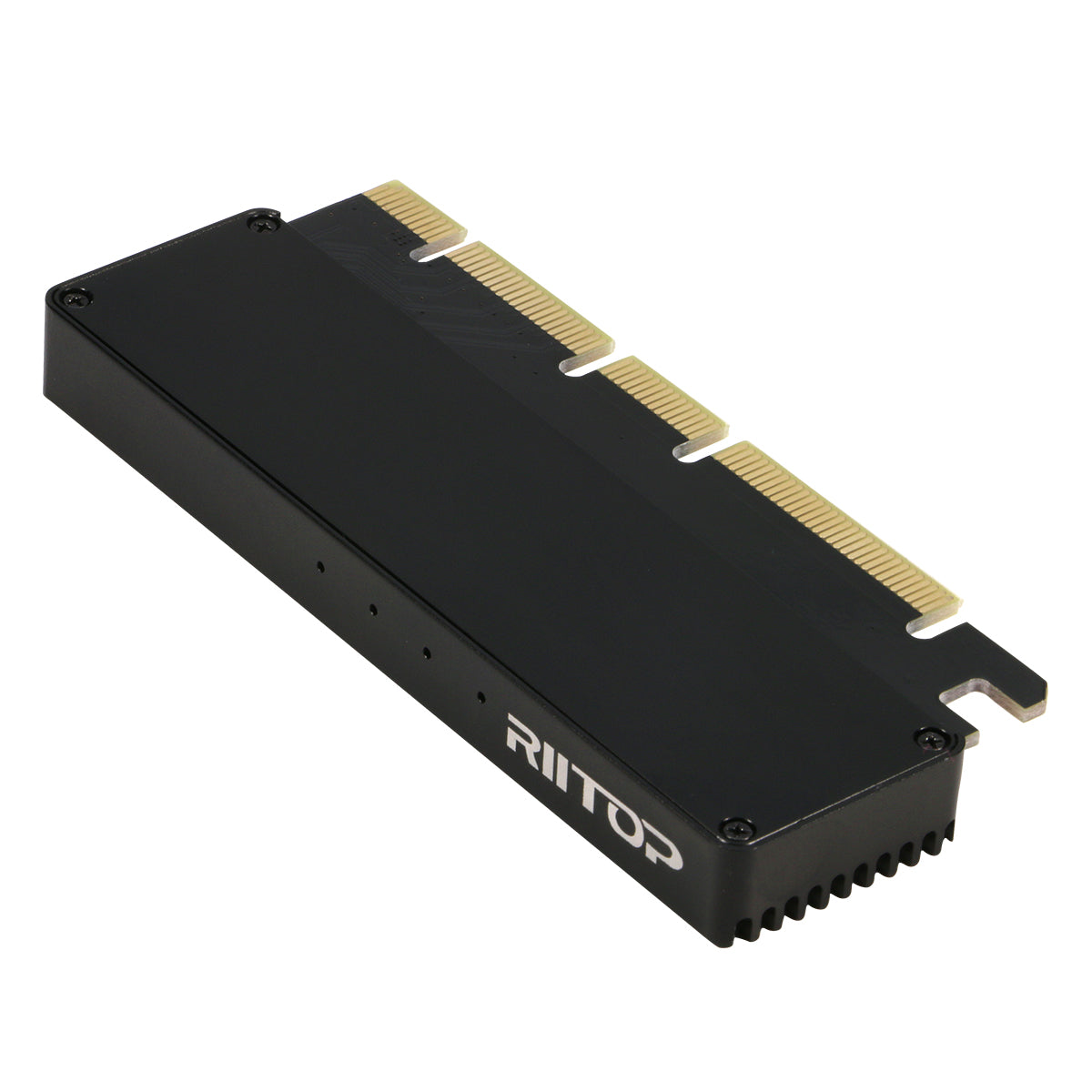 NVMe to PCIe Adapter x16, RIITOP M.2 NVMe SSD to PCI-e 3.0 x16 Adapter