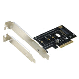 RIITOP M.2 Nvme SSD to PCI-e x4 Adapter Card Converter Support M.2 NGFF PCI-e Channel SSD NVMe Type 2280/2260/2242mm [M2TPCE4X]