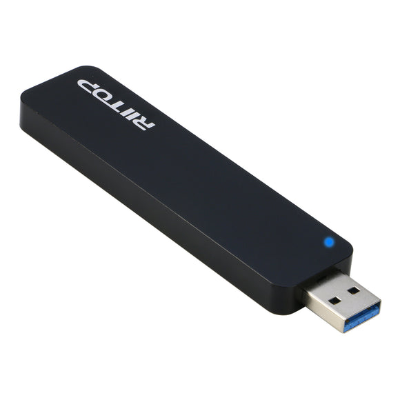 RIITOP USB Enclosure M.2 NVMe SSD to USB 3.0 Type A Enclos