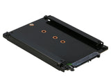 RIITOP M.2 B Key SATA SSD to 2.5inch SATA 3.0 6Gb Converter Card Adapter with Metal Mounting Bracket For 2230/2242/2260/2280mm B/B+M Key M.2 SATA-Based NGFF SSD [M2T25S]