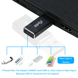 USB A to USB C Adapter, RIITOP USB 3.1 A Male to USB C Female GEN 2 Converter Double-Side 10Gbps Support Data Charging (Upgraded)